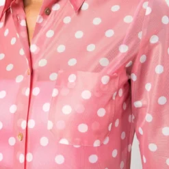 Femme Jean Paul Gaultier Robe-chemise à Pois (années 1990) 11 Femme Jean Paul Gaultier Robe-chemise à Pois (années 1990) -Promos Féerie Jupe Boutique 18684029 40689114 1000