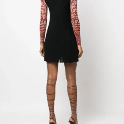 Femme Jean Paul Gaultier Robe Cyberbaba Courte à Design à Empiècements (1996) 10 Femme Jean Paul Gaultier Robe Cyberbaba Courte à Design à Empiècements (1996) -Promos Féerie Jupe Boutique 18684040 41768781 1000