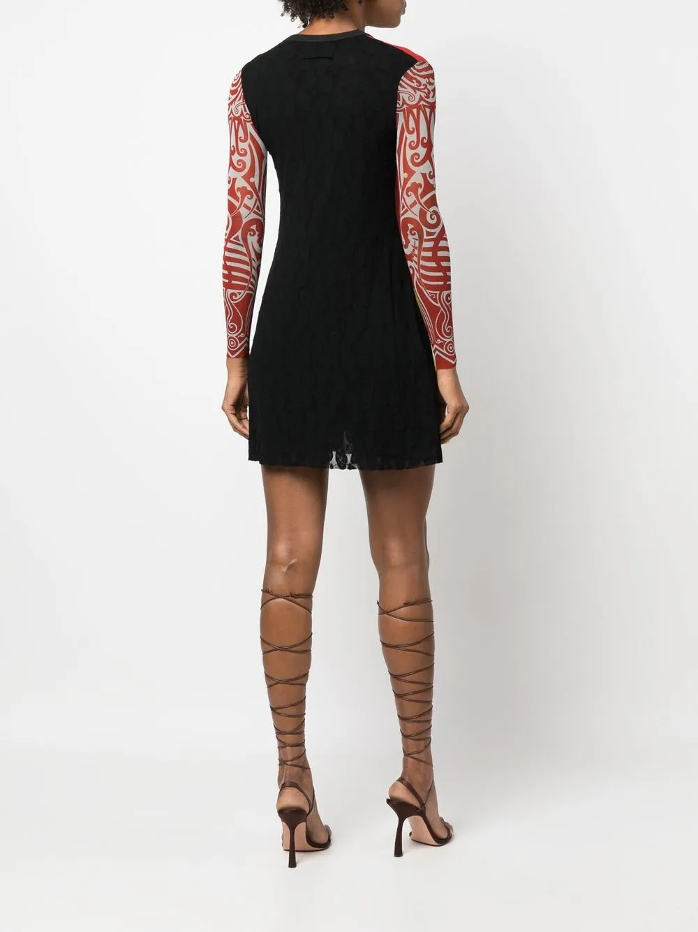 Femme Jean Paul Gaultier Robe Cyberbaba Courte à Design à Empiècements (1996) 6 Femme Jean Paul Gaultier Robe Cyberbaba Courte à Design à Empiècements (1996) – Image 4