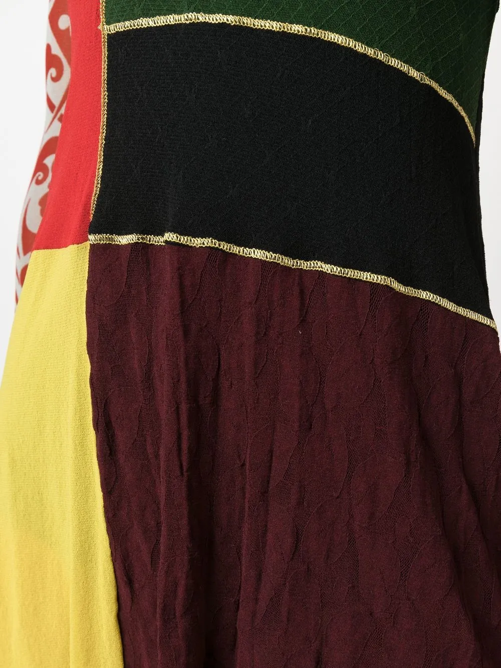 Femme Jean Paul Gaultier Robe Cyberbaba Courte à Design à Empiècements (1996) 7 Femme Jean Paul Gaultier Robe Cyberbaba Courte à Design à Empiècements (1996) – Image 5