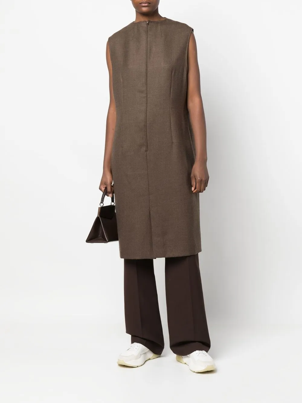 Femme Maison Martin Margiela Robe Sans Manches à Fermeture Zippée (années 1990) 4 Femme Maison Martin Margiela Robe Sans Manches à Fermeture Zippée (années 1990) – Image 2