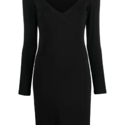 Femme Versace Robe à Col V Pre-owned (années 2000)