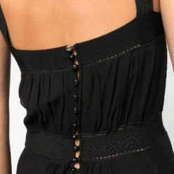 Femme CHANEL Robe Volantée à Design Superposé (2005) -Promos Féerie Jupe Boutique 18842633 41178806 1000