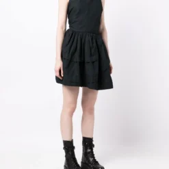 ALAIA Femme Alaïa Robe Longue à Design Asymétrique à Une épaule (années 2010) 9 ALAIA Femme Alaïa Robe Longue à Design Asymétrique à Une épaule (années 2010) -Promos Féerie Jupe Boutique 18889051 41233629 1000