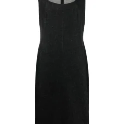 Femme Dolce & Gabbana Robe Cintrée à Design Sans Manches (années 1990)