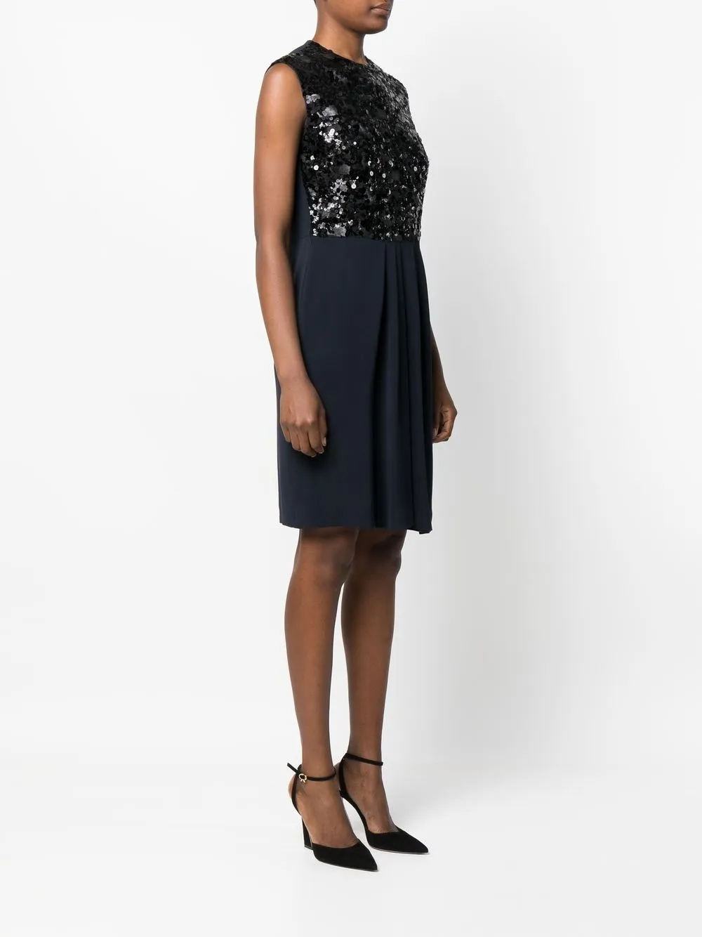 Femme Christian Dior Robe En Soie à Sequins Brodés Pre-owned (années 2000) 5 Femme Christian Dior Robe En Soie à Sequins Brodés Pre-owned (années 2000) – Image 3