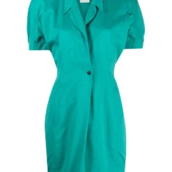 Femme Thierry Mugler Robe Ajustée à Manches Courtes