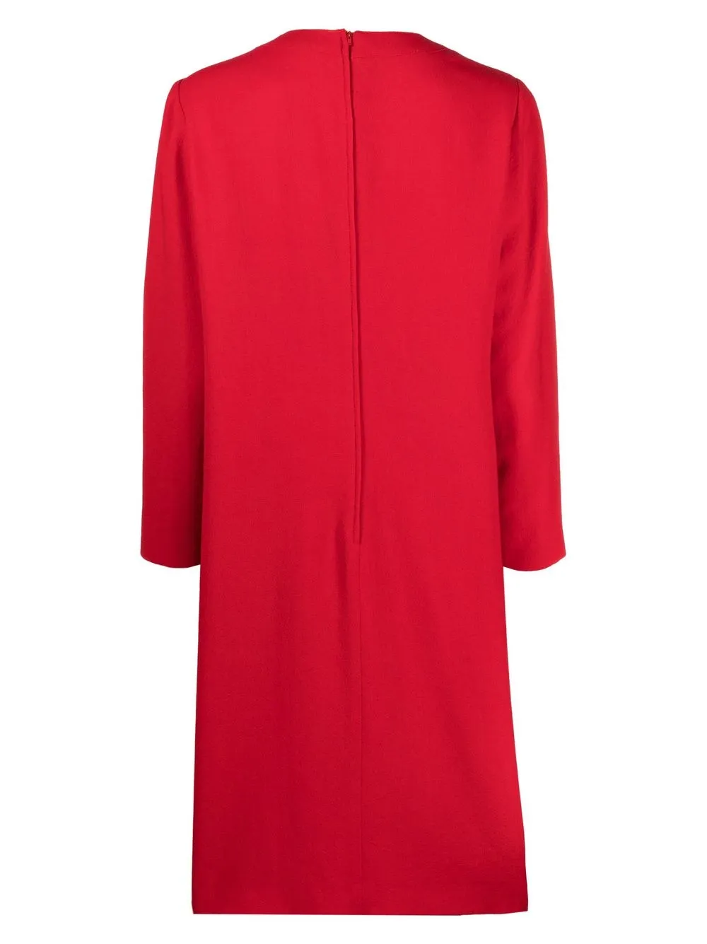 Femme Valentino Garavani Robe évasée à Détails Drapés (années 1980) 4 Femme Valentino Garavani Robe évasée à Détails Drapés (années 1980) – Image 2