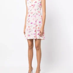 Femme CHANEL Robe En Soie Coco à Design Sans Manches (années 1990-2000) -Promos Féerie Jupe Boutique 19109374 42144656 1000