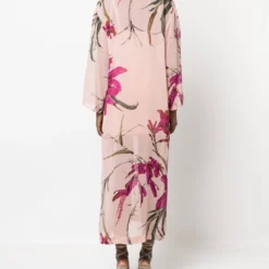 GIANFRANCO FERRE Femme Gianfranco Ferré Robe En Soie à Fleurs (années 1990) -Promos Féerie Jupe Boutique 19144038 42820369 1000