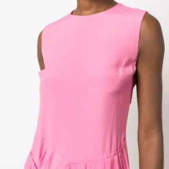 Femme John Galliano Robe évasée à Design Sans Manches (années 2000) 11 Femme John Galliano Robe évasée à Design Sans Manches (années 2000) -Promos Féerie Jupe Boutique 19147734 42839097 1000