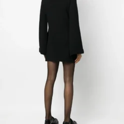 Femme CHANEL Robe En Cachemire à Motif CC Brodé (2010) -Promos Féerie Jupe Boutique 19148514 41990541 1000