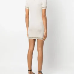 Femme CHANEL Robe En Maille Nervurée à Détail De Chaine (2010) 10 Femme CHANEL Robe En Maille Nervurée à Détail De Chaine (2010) -Promos Féerie Jupe Boutique 19149498 41991014 1000