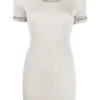 Femme CHANEL Robe En Maille Nervurée à Détail De Chaine (2010) 1 Femme CHANEL Robe En Maille Nervurée à Détail De Chaine (2010) -Promos Féerie Jupe Boutique 19149498 41991021 1000