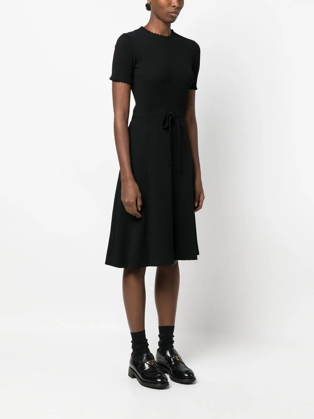 Femme A.N.G.E.L.O. Vintage Cult Robe évasée En Maille (années 1960) 5 Femme A.N.G.E.L.O. Vintage Cult Robe évasée En Maille (années 1960) – Image 3