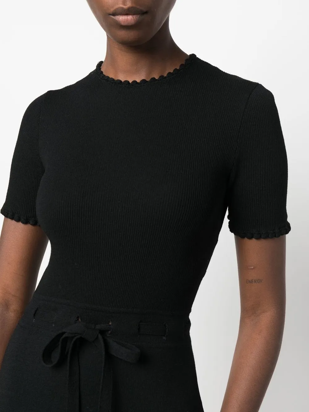 Femme A.N.G.E.L.O. Vintage Cult Robe évasée En Maille (années 1960) 7 Femme A.N.G.E.L.O. Vintage Cult Robe évasée En Maille (années 1960) – Image 5