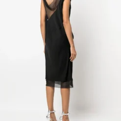 Femme CHANEL Robe Mi-longue à Design Superposé (années 1990) -Promos Féerie Jupe Boutique 19206093 42348804 1000