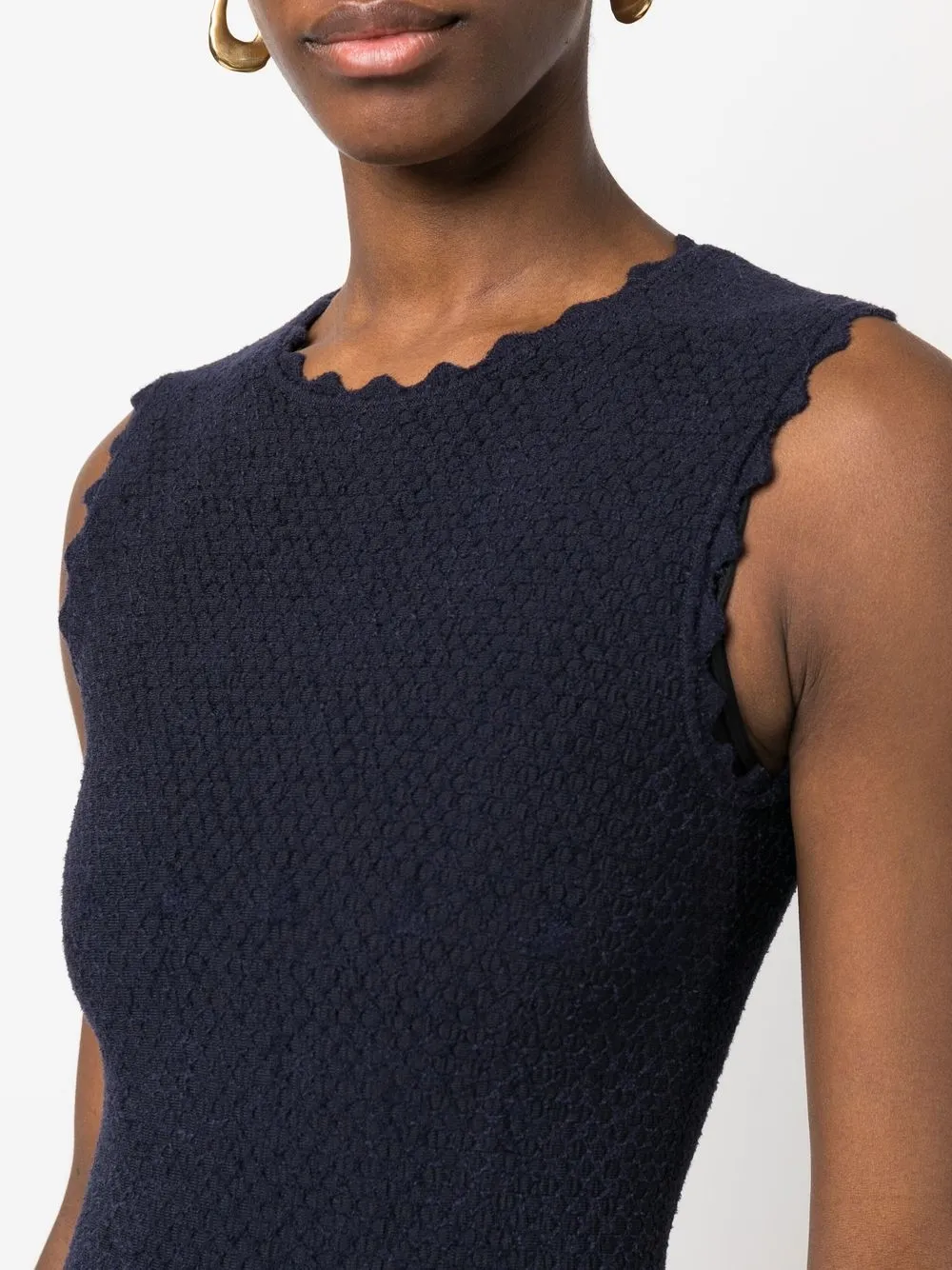 ALAIA Femme Alaïa Robe évasée En Maille (années 2000) 7 ALAIA Femme Alaïa Robe évasée En Maille (années 2000) – Image 5