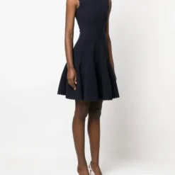 ALAIA Femme Alaïa Robe évasée En Maille (années 2000) 10 ALAIA Femme Alaïa Robe évasée En Maille (années 2000) -Promos Féerie Jupe Boutique 19226612 42610520 1000