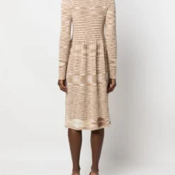 Femme Missoni Robe évasée à Design Tissé (années 2000) 10 Femme Missoni Robe évasée à Design Tissé (années 2000) -Promos Féerie Jupe Boutique 19227336 42345870 1000