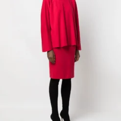 GIANFRANCO FERRE Femme Gianfranco Ferré Robe Sans Col à Design Superposé (années 1990) 9 GIANFRANCO FERRE Femme Gianfranco Ferré Robe Sans Col à Design Superposé (années 1990) -Promos Féerie Jupe Boutique 19230176 42348781 1000