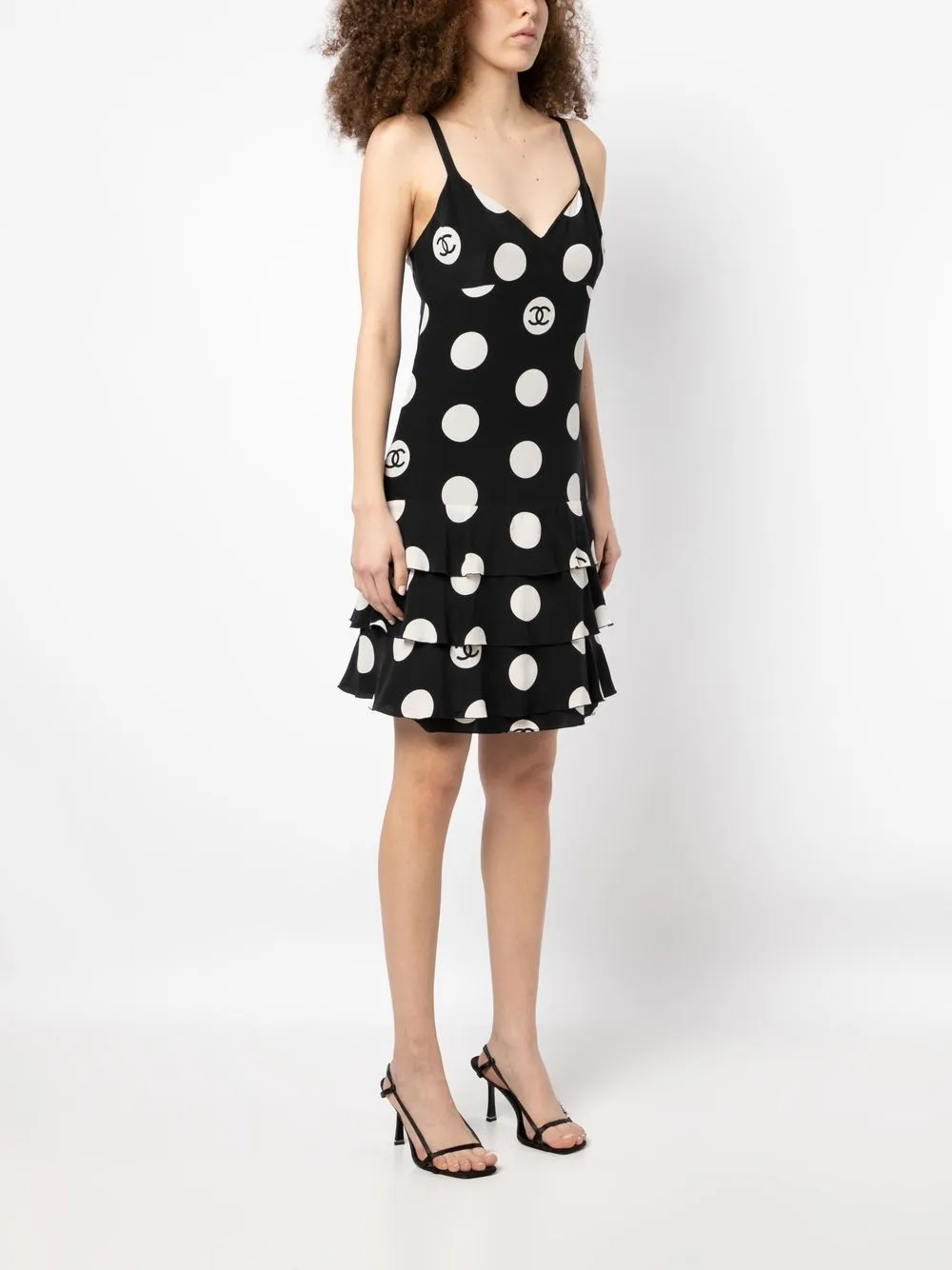Femme CHANEL Robe à Pois 5 Femme CHANEL Robe à Pois – Image 3