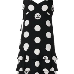 Femme CHANEL Robe à Pois
