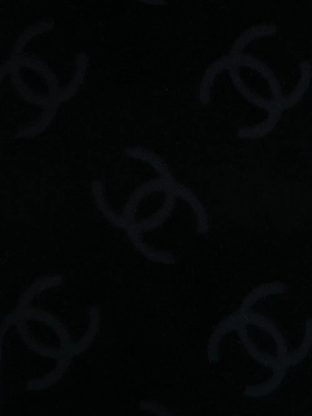 Femme CHANEL Robe Trapèze à Logo CC Imprimé (années 1990) 5 Femme CHANEL Robe Trapèze à Logo CC Imprimé (années 1990) – Image 3