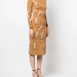 Femme Hermès Robe En Soie à Imprimé Art Nouveau Pre-owned (années 1970) 9 Femme Hermès Robe En Soie à Imprimé Art Nouveau Pre-owned (années 1970) -Promos Féerie Jupe Boutique 19287337 43881764 1000