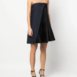 Femme Christian Dior Robe-bustier à Design à Empiècements Pre-owned (années 2010) -Promos Féerie Jupe Boutique 19287951 42553592 1000