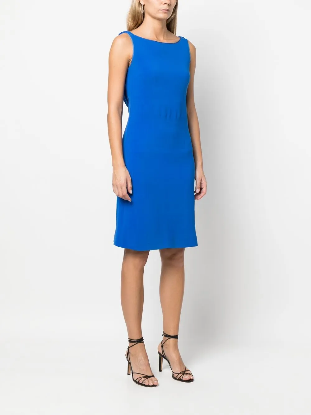 Femme Christian Dior Robe Sans Manches à Détail Drapé Au Dos Pre-owned (années 2010) 6 Femme Christian Dior Robe Sans Manches à Détail Drapé Au Dos Pre-owned (années 2010) – Image 4