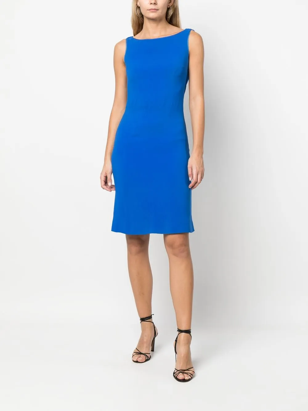 Femme Christian Dior Robe Sans Manches à Détail Drapé Au Dos Pre-owned (années 2010) 5 Femme Christian Dior Robe Sans Manches à Détail Drapé Au Dos Pre-owned (années 2010) – Image 3