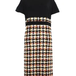 Femme CHANEL Ensemble Robe-veste à Motif Pied-de-poule (2001-2002) 12 Femme CHANEL Ensemble Robe-veste à Motif Pied-de-poule (2001-2002) -Promos Féerie Jupe Boutique 19329696 42727498 1000