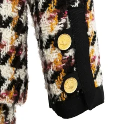 Femme CHANEL Ensemble Robe-veste à Motif Pied-de-poule (2001-2002) 11 Femme CHANEL Ensemble Robe-veste à Motif Pied-de-poule (2001-2002) -Promos Féerie Jupe Boutique 19329696 42806065 1000