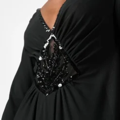 Femme A.N.G.E.L.O. Vintage Cult Robe Longue à Ornements En Sequins (années 1970) 11 Femme A.N.G.E.L.O. Vintage Cult Robe Longue à Ornements En Sequins (années 1970) -Promos Féerie Jupe Boutique 19337206 42516075 1000