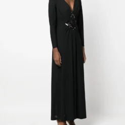 Femme A.N.G.E.L.O. Vintage Cult Robe Longue à Ornements En Sequins (années 1970) 9 Femme A.N.G.E.L.O. Vintage Cult Robe Longue à Ornements En Sequins (années 1970) -Promos Féerie Jupe Boutique 19337206 42516100 1000