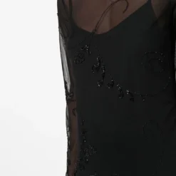 GIANFRANCO FERRE Femme Gianfranco Ferré Robe à Fleurs Brodées (années 1990) -Promos Féerie Jupe Boutique 19352996 43232923 1000