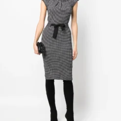 Femme Christian Dior Robe En Maille à Taille Ceinturée Pre-owned (2010) 9 Femme Christian Dior Robe En Maille à Taille Ceinturée Pre-owned (2010) -Promos Féerie Jupe Boutique 19413448 43356940 1000