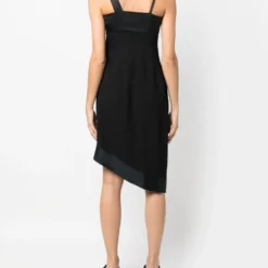 Femme Christian Dior Robe Drapée à Design Asymétrique Pre-owned (années 2000) -Promos Féerie Jupe Boutique 19431683 43355862 1000