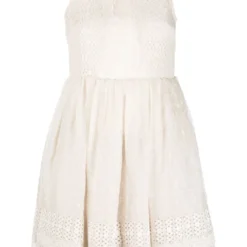 Femme Valentino Garavani Robe Sans Manches à Empiècements En Dentelle (années 2010)