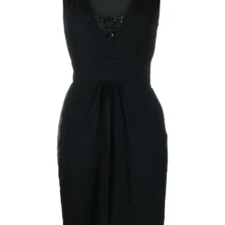 Femme Valentino Garavani Robe Sans Manches à Détails De Dentelle (années 1990)