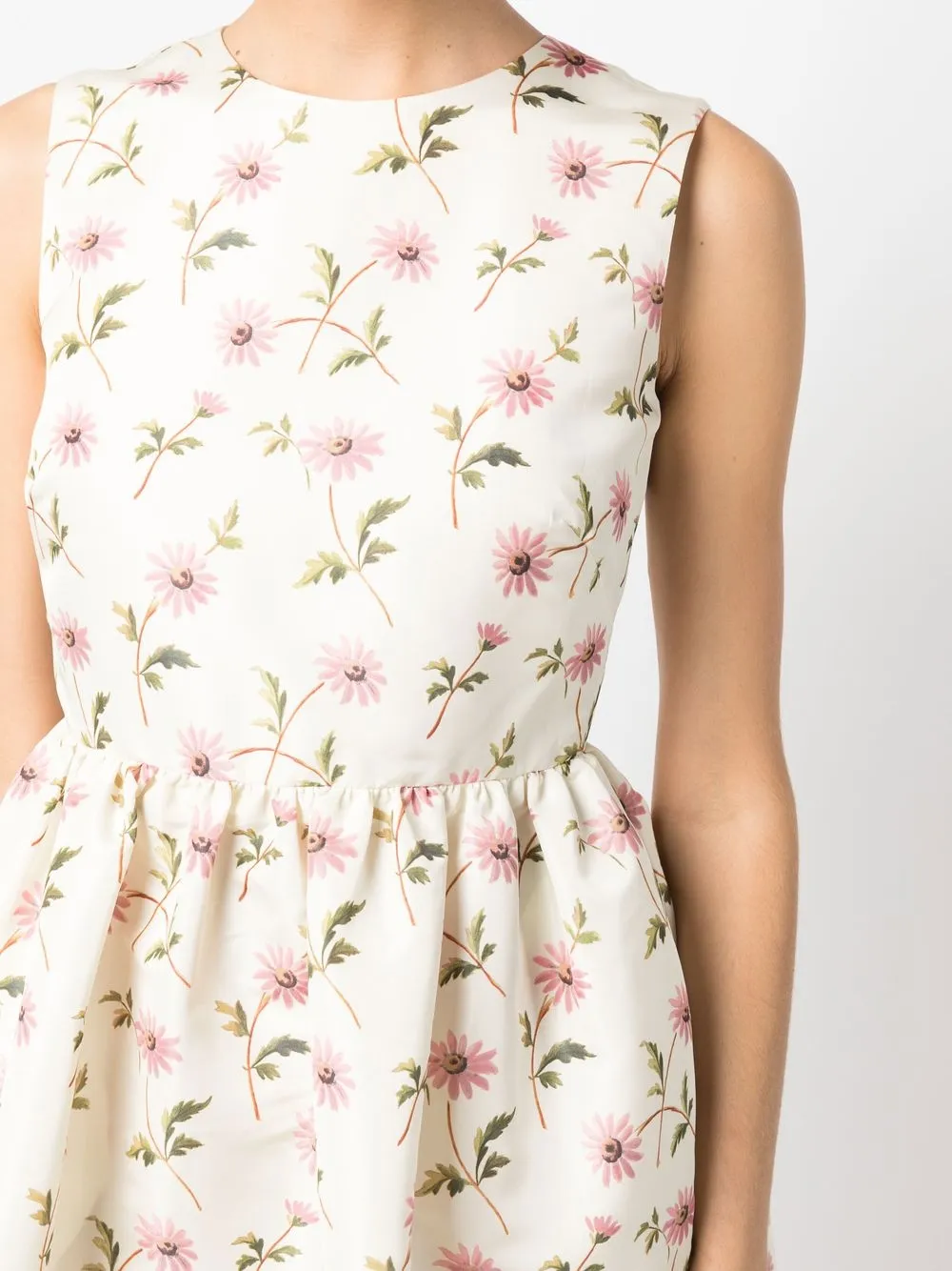 Femme Valentino Garavani Robe à Fleurs (années 2000) 7 Femme Valentino Garavani Robe à Fleurs (années 2000) – Image 5