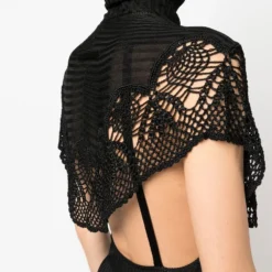 Femme Jean Paul Gaultier Robe Mi-longue à Dos Ouvert (années 1990) 12 Femme Jean Paul Gaultier Robe Mi-longue à Dos Ouvert (années 1990) -Promos Féerie Jupe Boutique 19475886 43980741 1000