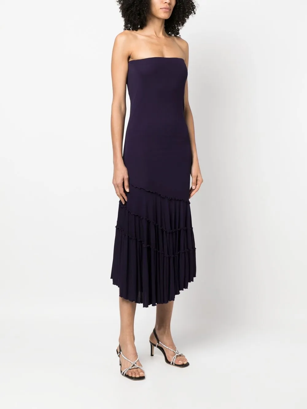 Femme Jean Paul Gaultier Robe Bustier à Coupe Mi-longue (années 2000) 5 Femme Jean Paul Gaultier Robe Bustier à Coupe Mi-longue (années 2000) – Image 3