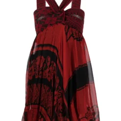 Femme Jean Paul Gaultier Robe à Imprimé Abstrait (années 2000)