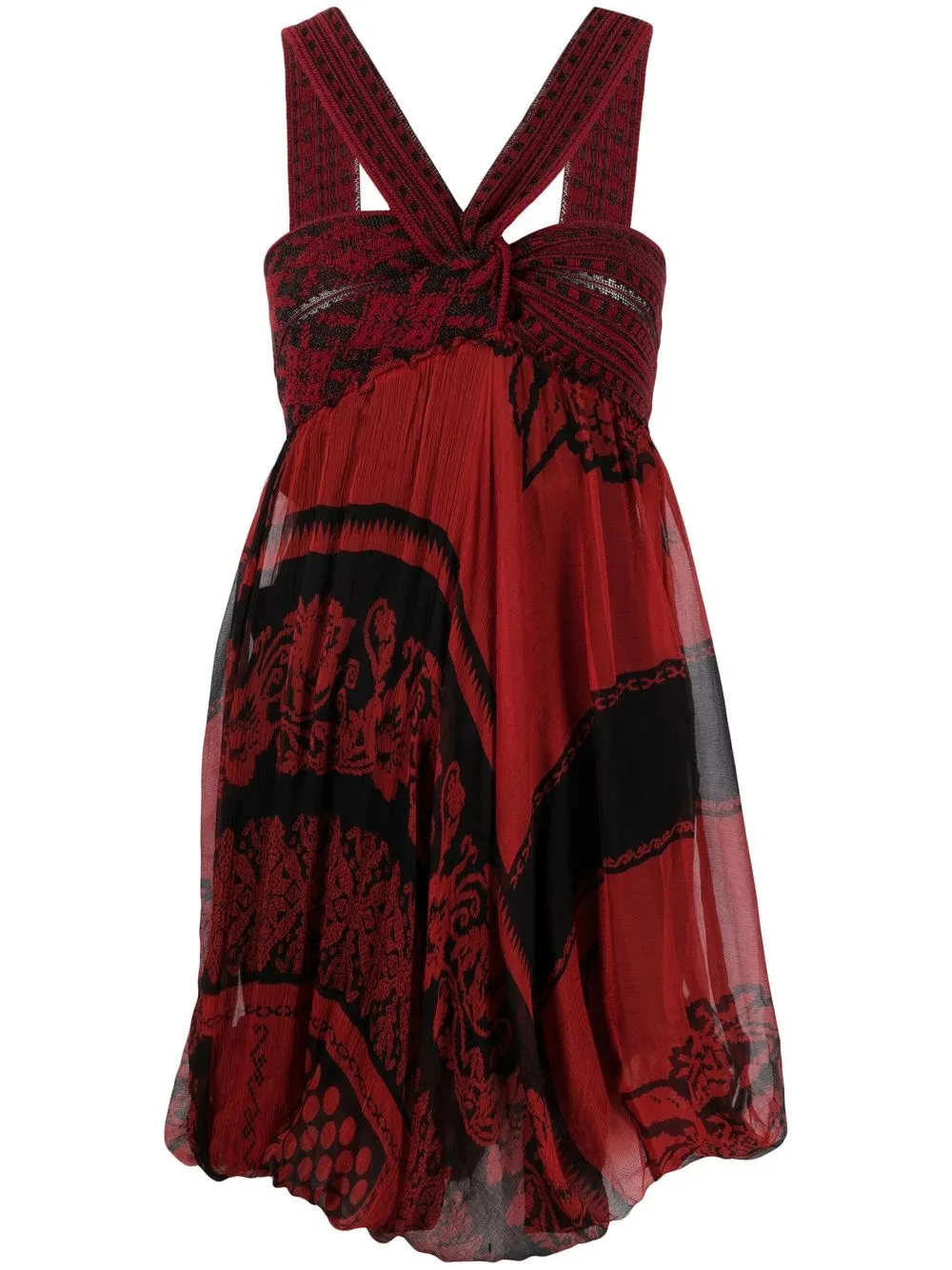 Femme Jean Paul Gaultier Robe à Imprimé Abstrait (années 2000) 3 Femme Jean Paul Gaultier Robe à Imprimé Abstrait (années 2000)