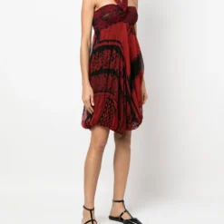 Femme Jean Paul Gaultier Robe à Imprimé Abstrait (années 2000) 10 Femme Jean Paul Gaultier Robe à Imprimé Abstrait (années 2000) -Promos Féerie Jupe Boutique 19476681 43976959 1000