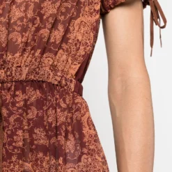 Femme Jean Paul Gaultier Robe Mi-longue à Imprimé Abstrait (années 1980) 12 Femme Jean Paul Gaultier Robe Mi-longue à Imprimé Abstrait (années 1980) -Promos Féerie Jupe Boutique 19476718 43975871 1000