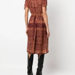 Femme Jean Paul Gaultier Robe Mi-longue à Imprimé Abstrait (années 1980) 11 Femme Jean Paul Gaultier Robe Mi-longue à Imprimé Abstrait (années 1980) -Promos Féerie Jupe Boutique 19476718 43977025 1000