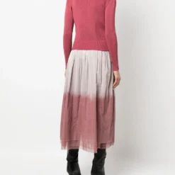 Femme Jean Paul Gaultier Robe Mi-longue à Empiècements En Maille (1991) 11 Femme Jean Paul Gaultier Robe Mi-longue à Empiècements En Maille (1991) -Promos Féerie Jupe Boutique 19476793 43968969 1000